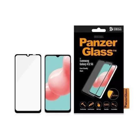 PanzerGlass Szkło PanzerGlass E2E Regular do Samsung A32 5G Case Friendly czarny/black PanzerGlass Szkło PanzerGlass E2E Regular do Samsung A32 5G Case Friendly czarny/black