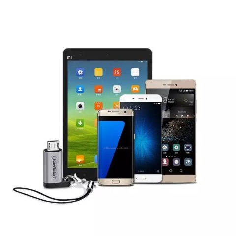 UGreen Adapter UGREEN przejściówka z USB Typ C na micro USB szary (50590) UGreen Adapter UGREEN przejściówka z USB Typ C na micro USB szary (50590)
