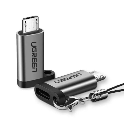 UGreen Adapter UGREEN przejściówka z USB Typ C na micro USB szary (50590) UGreen Adapter UGREEN przejściówka z USB Typ C na micro USB szary (50590)