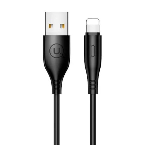 Usams USAMS Kabel U18 lightning 2A Fast Charge 1m czarny/black SJ266USB01 (US-SJ266) Usams USAMS Kabel U18 lightning 2A Fast Charge 1m czarny/black SJ266USB01 (US-SJ266)