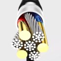Usams USAMS Kabel U18 lightning 2A Fast Charge 1m czarny/black SJ266USB01 (US-SJ266)
