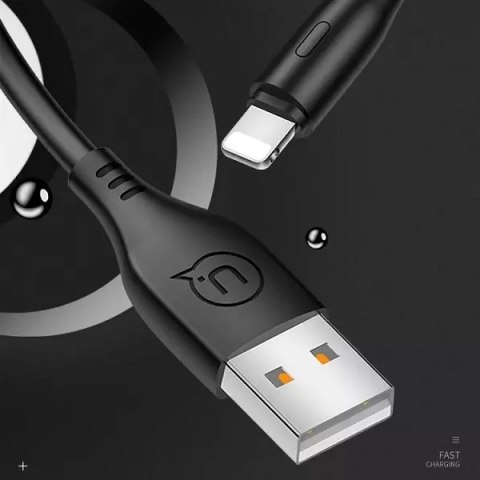 Usams USAMS Kabel U18 lightning 2A Fast Charge 1m czarny/black SJ266USB01 (US-SJ266) Usams USAMS Kabel U18 lightning 2A Fast Charge 1m czarny/black SJ266USB01 (US-SJ266)