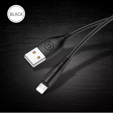Usams USAMS Kabel U18 lightning 2A Fast Charge 1m czarny/black SJ266USB01 (US-SJ266) Usams USAMS Kabel U18 lightning 2A Fast Charge 1m czarny/black SJ266USB01 (US-SJ266)