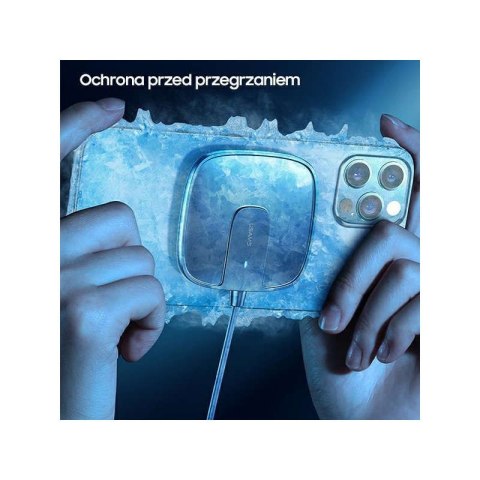 Usams USAMS Ładowarka indukcyjna US-CD159 magnetic W1 15W Extra-thin iPhone 12 series czarny/black CD159DZ01 Usams USAMS Ładowarka indukcyjna US-CD159 magnetic W1 15W Extra-thin iPhone 12 series czarny/black CD159DZ01