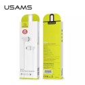 Usams USAMS Słuchawki stereo EP-37 3,5 mm biały/white HSEP3702