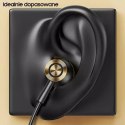 Usams USAMS Słuchawki stereo EP-43 metal USB-C czarny/black HSEP4301