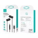 Usams USAMS Słuchawki stereo EP-46 USB-C czarny/black 1,2m HSEP4603