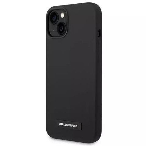 Karl Lagerfeld Etui Karl Lagerfeld KLHMP14MSLMP1K do iPhone 14 Plus 6,7" hardcase Silicone Plaque Magsafe Karl Lagerfeld Etui Karl Lagerfeld KLHMP14MSLMP1K do iPhone 14 Plus 6,7" hardcase Silicone Plaque Magsafe