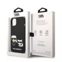 Karl Lagerfeld Etui Karl Lagerfeld KLHMP14MSSKCK do iPhone 14 Plus 6,7" hardcase Liquid Silicone Karl & Choupette Magsafe czarny/black