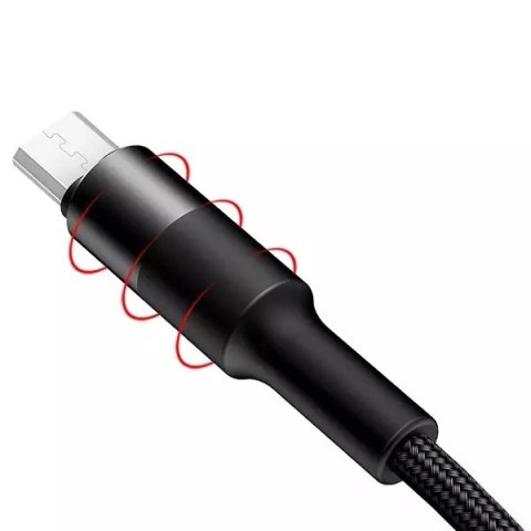 Usams USAMS Kabel pleciony U5 2A micro USB czarny/black 1,2m SJ224USB01 (US-SJ224) Usams USAMS Kabel pleciony U5 2A micro USB czarny/black 1,2m SJ224USB01 (US-SJ224)