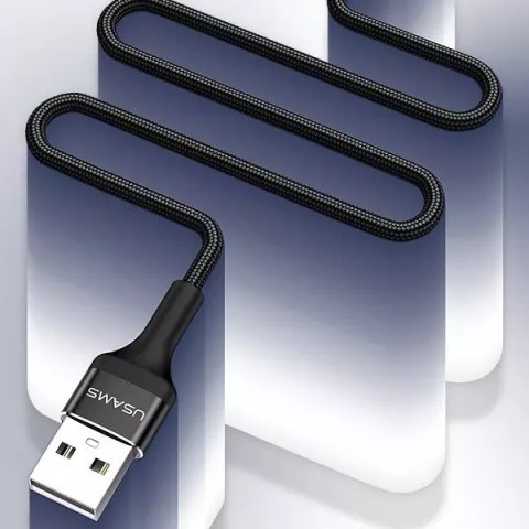Usams USAMS Kabel pleciony U5 2A micro USB czarny/black 1,2m SJ224USB01 (US-SJ224) Usams USAMS Kabel pleciony U5 2A micro USB czarny/black 1,2m SJ224USB01 (US-SJ224)