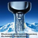Usams USAMS Ładowarka samochodowa 2xUSB+1xUSB-C 125W Fast Charge transparent blue CC158CC02 (US-CC158)