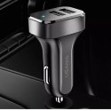 Usams USAMS Ładowarka samochodowa 2xUSB C13 2,1A czarny/black (only head) CC87TC01
