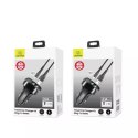 Usams USAMS Ładowarka samochodowa 2xUSB C13 2,1A microUSB czarny/black NTU35MC13TZ