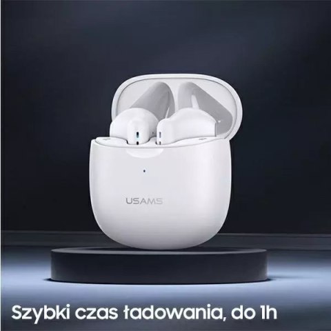 Usams USAMS Słuchawki Bluetooth 5.0 TWS IA series bezprzewodowe granatowy/dark blue BHUIA03 (US-IA04) Usams USAMS Słuchawki Bluetooth 5.0 TWS IA series bezprzewodowe granatowy/dark blue BHUIA03 (US-IA04)