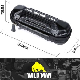 Wildman Etui torba sakwa rowerowa Wildman XT11 na rower w miejsce uchwytu na bidon 0,5L Czarna