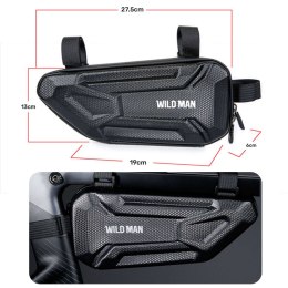 Wildman Sakwa rowerowa Wildman Hard Shell Bicycle Bag XT4 Etui torba na rower motor pod ramę 1,5L Czarna