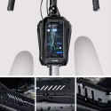 Wildman Sakwa rowerowa wodoodporna Wildman Bag XT6 Etui odpinane na telefon 6.8 cali ramę rower torba 1.2l czarna