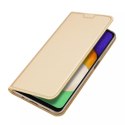 Dux Ducis Dux Ducis Skin Pro etui Samsung Galaxy A14 5G pokrowiec z klapką portfel na kartę podstawka złote
