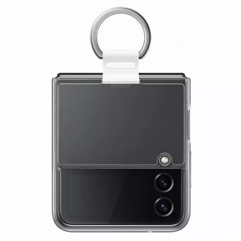 Samsung Etui Samsung EF-OF721CTEGWW do Samsung Galaxy Z Flip 4 przezroczysty/transparent Clear Cover Ring Samsung Etui Samsung EF-OF721CTEGWW do Samsung Galaxy Z Flip 4 przezroczysty/transparent Clear Cover Ring