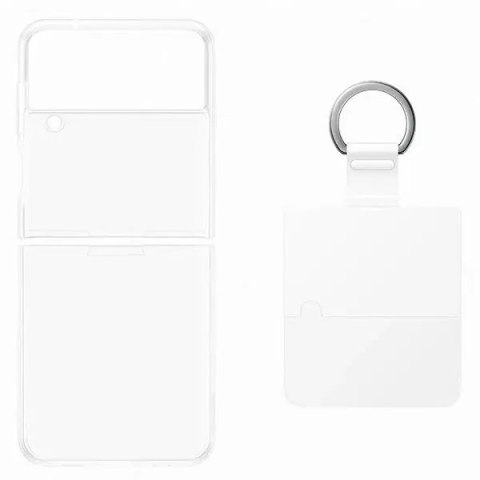 Samsung Etui Samsung EF-OF721CTEGWW do Samsung Galaxy Z Flip 4 przezroczysty/transparent Clear Cover Ring Samsung Etui Samsung EF-OF721CTEGWW do Samsung Galaxy Z Flip 4 przezroczysty/transparent Clear Cover Ring
