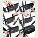 Wildman Sakwa rowerowa Wildman Hard Shell Bicycle Bag XT4 Etui torba na rower motor pod ramę 1,5L Czarna