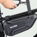 Wildman Sakwa rowerowa Wildman Hard Shell Bicycle Bag XT4 Etui torba na rower motor pod ramę 1,5L Czarna