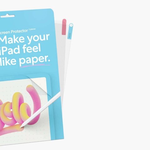Paperlike 2x Folia ochronna Paperlike 2.1 ochrona imitująca papier do Apple iPad Pro 12.9" 2018/2020/2021/2022 Paperlike 2x Folia ochronna Paperlike 2.1 ochrona imitująca papier do Apple iPad Pro 12.9" 2018/2020/2021/2022