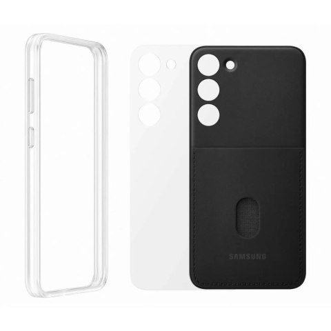 Samsung Etui Samsung Frame Cover do Samsung Galaxy S23+ Plus pokrowiec z wymiennymi pleckami czarne Samsung Etui Samsung Frame Cover do Samsung Galaxy S23+ Plus pokrowiec z wymiennymi pleckami czarne