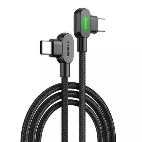 Mcdodo Kabel USB-C do USB-C Mcdodo 60W, 2m (czarny) Mcdodo Kabel USB-C do USB-C Mcdodo 60W, 2m (czarny)