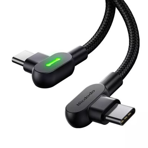 Mcdodo Kabel USB-C do USB-C Mcdodo 60W, 2m (czarny) Mcdodo Kabel USB-C do USB-C Mcdodo 60W, 2m (czarny)