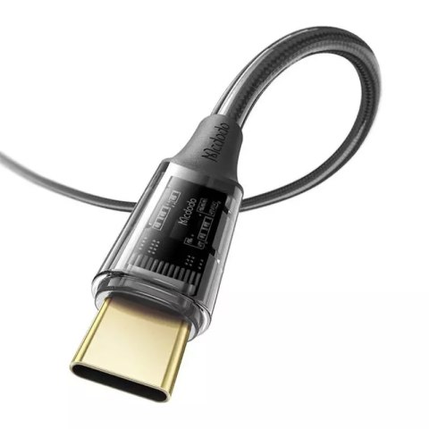 Mcdodo Kabel USB do USB-C, Mcdodo CA-2090, 6A, 1.2m (czarny) Mcdodo Kabel USB do USB-C, Mcdodo CA-2090, 6A, 1.2m (czarny)