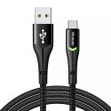 Mcdodo Kabel USB do USB-C Mcdodo Magnificence CA-7960 LED, 1m (czarny)