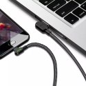 Mcdodo Kabel USB do USB-C kątowy Mcdodo CA-5280 LED, 0.5m (czarny)