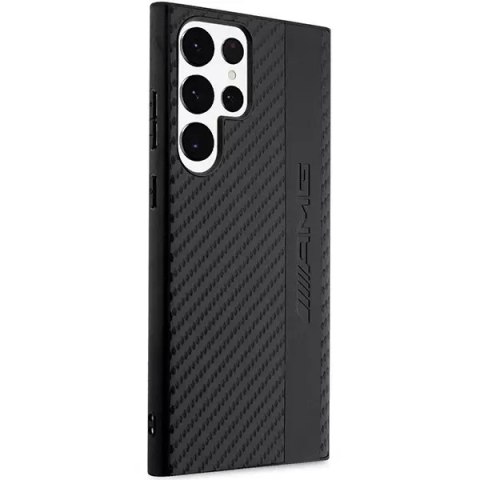 Mercedes Etui AMG AMHCS23LBLSCA do Samsung Galaxy S23 Ultra S918 czarny/black hardcase Carbon Stripe&Embossed Mercedes Etui AMG AMHCS23LBLSCA do Samsung Galaxy S23 Ultra S918 czarny/black hardcase Carbon Stripe&Embossed