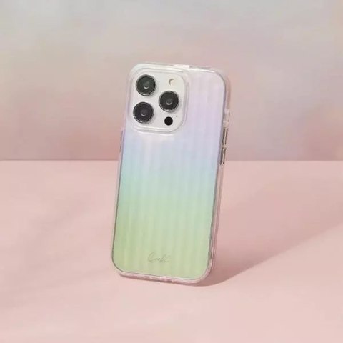 UNIQ Etui UNIQ Coehl Linear do iPhone 14 Pro 6,1" opalowy/iridescent UNIQ Etui UNIQ Coehl Linear do iPhone 14 Pro 6,1" opalowy/iridescent