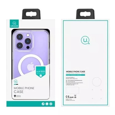 Usams Etui USAMS Ice Magnet do iPhone 14 Plus 6,7" IP14MBC01 (US-BH801) transparent Usams Etui USAMS Ice Magnet do iPhone 14 Plus 6,7" IP14MBC01 (US-BH801) transparent