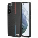 BMW Etui BMW BMHCS22MTRTBK do Galaxy S22+ S906 hardcase M Collection Triangles czarny/black