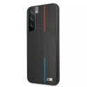 BMW Etui BMW BMHCS22MTRTBK do Galaxy S22+ S906 hardcase M Collection Triangles czarny/black