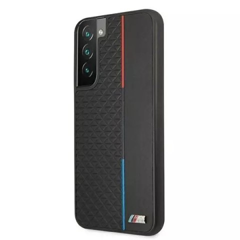 BMW Etui BMW BMHCS22MTRTBK do Galaxy S22+ S906 hardcase M Collection Triangles czarny/black BMW Etui BMW BMHCS22MTRTBK do Galaxy S22+ S906 hardcase M Collection Triangles czarny/black