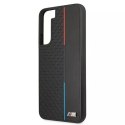 BMW Etui BMW BMHCS22MTRTBK do Galaxy S22+ S906 hardcase M Collection Triangles czarny/black