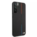 BMW Etui BMW BMHCS22MTRTBK do Galaxy S22+ S906 hardcase M Collection Triangles czarny/black