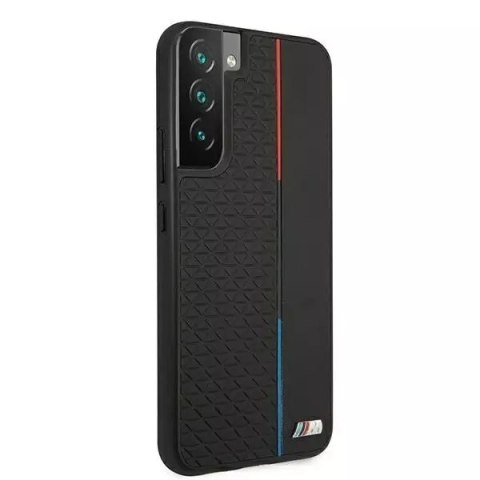 BMW Etui BMW BMHCS22MTRTBK do Galaxy S22+ S906 hardcase M Collection Triangles czarny/black BMW Etui BMW BMHCS22MTRTBK do Galaxy S22+ S906 hardcase M Collection Triangles czarny/black