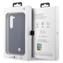 BMW Etui BMW do Samsung Galaxy S23 HardCase Leather Textured & Stripe czarny