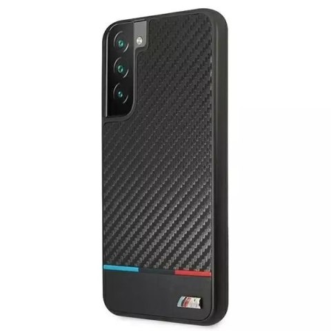 BMW Etui hardcase BMW BMHCS22MPUCARTCBK do Galaxy S22+ S906 M Collection Triangles black/czarny BMW Etui hardcase BMW BMHCS22MPUCARTCBK do Galaxy S22+ S906 M Collection Triangles black/czarny