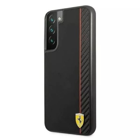 Ferrari Etui Ferrari FESAXHCS22MBK do Galaxy S22+ S906hardcase On Track Carbon Stripe czarny/black Ferrari Etui Ferrari FESAXHCS22MBK do Galaxy S22+ S906hardcase On Track Carbon Stripe czarny/black