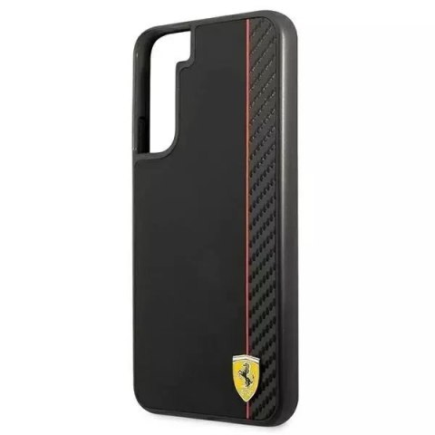 Ferrari Etui Ferrari FESAXHCS22MBK do Galaxy S22+ S906hardcase On Track Carbon Stripe czarny/black Ferrari Etui Ferrari FESAXHCS22MBK do Galaxy S22+ S906hardcase On Track Carbon Stripe czarny/black