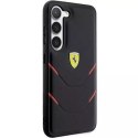 Ferrari Etui Ferrari do Samsung Galaxy S23 HardCase Hot Stamp Lines czarny