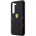 Ferrari Etui Ferrari do Samsung Galaxy S23 HardCase Hot Stamp Lines czarny