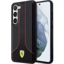 Ferrari Etui Ferrari do Samsung Galaxy S23 HardCase Perforated 296-P czarny